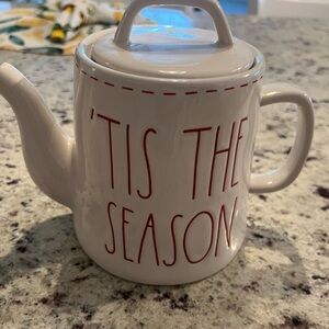 Rae Dunn Christmas Tea Pot